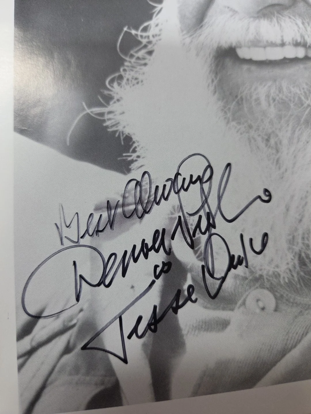 Denver D. Pyle — DENVER PYLE Signed 8x10 Uncle Jesse Dukes Of Hazard, image 2