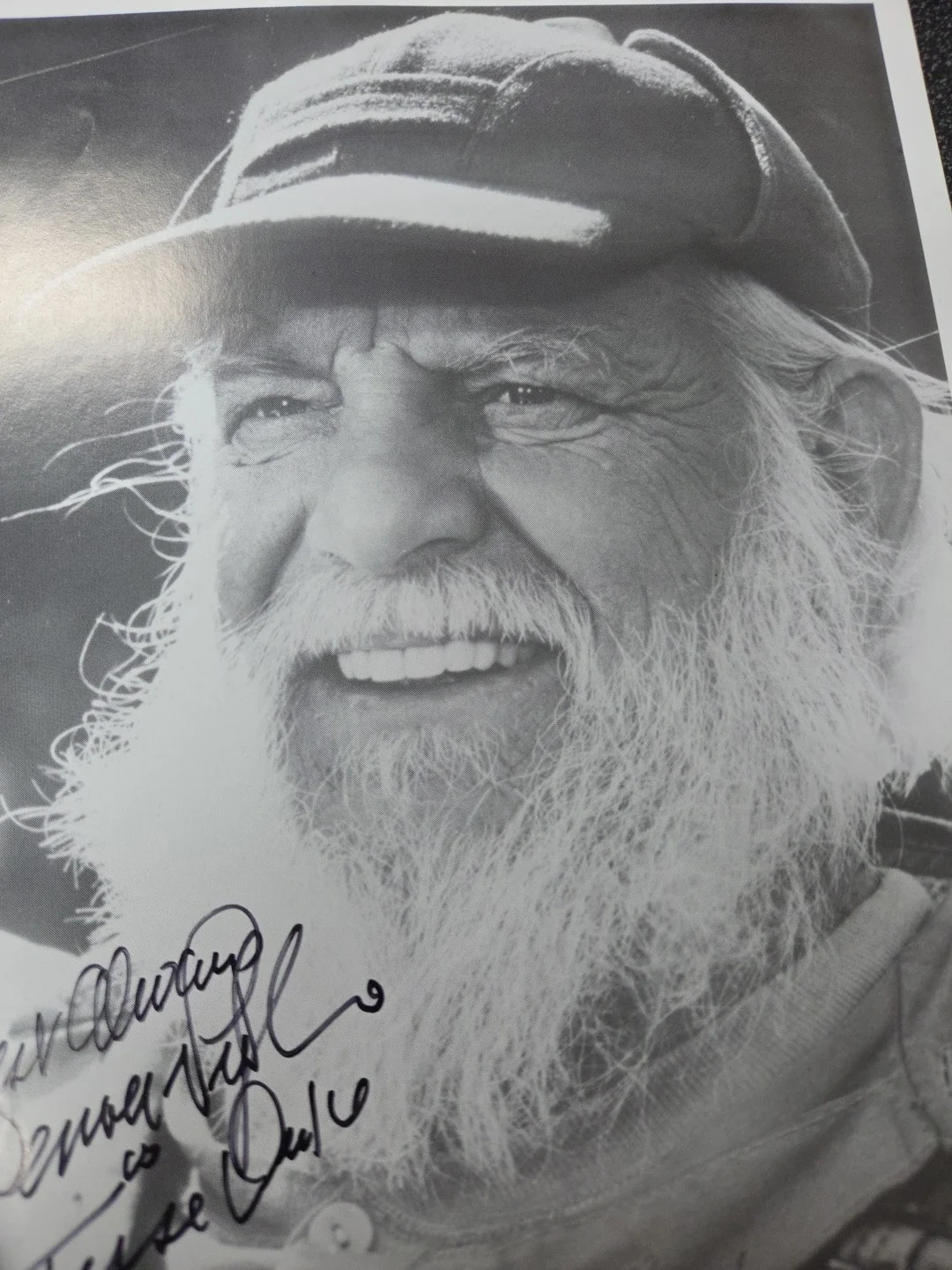 Denver D. Pyle — DENVER PYLE Signed 8x10 Uncle Jesse Dukes Of Hazard, image 3