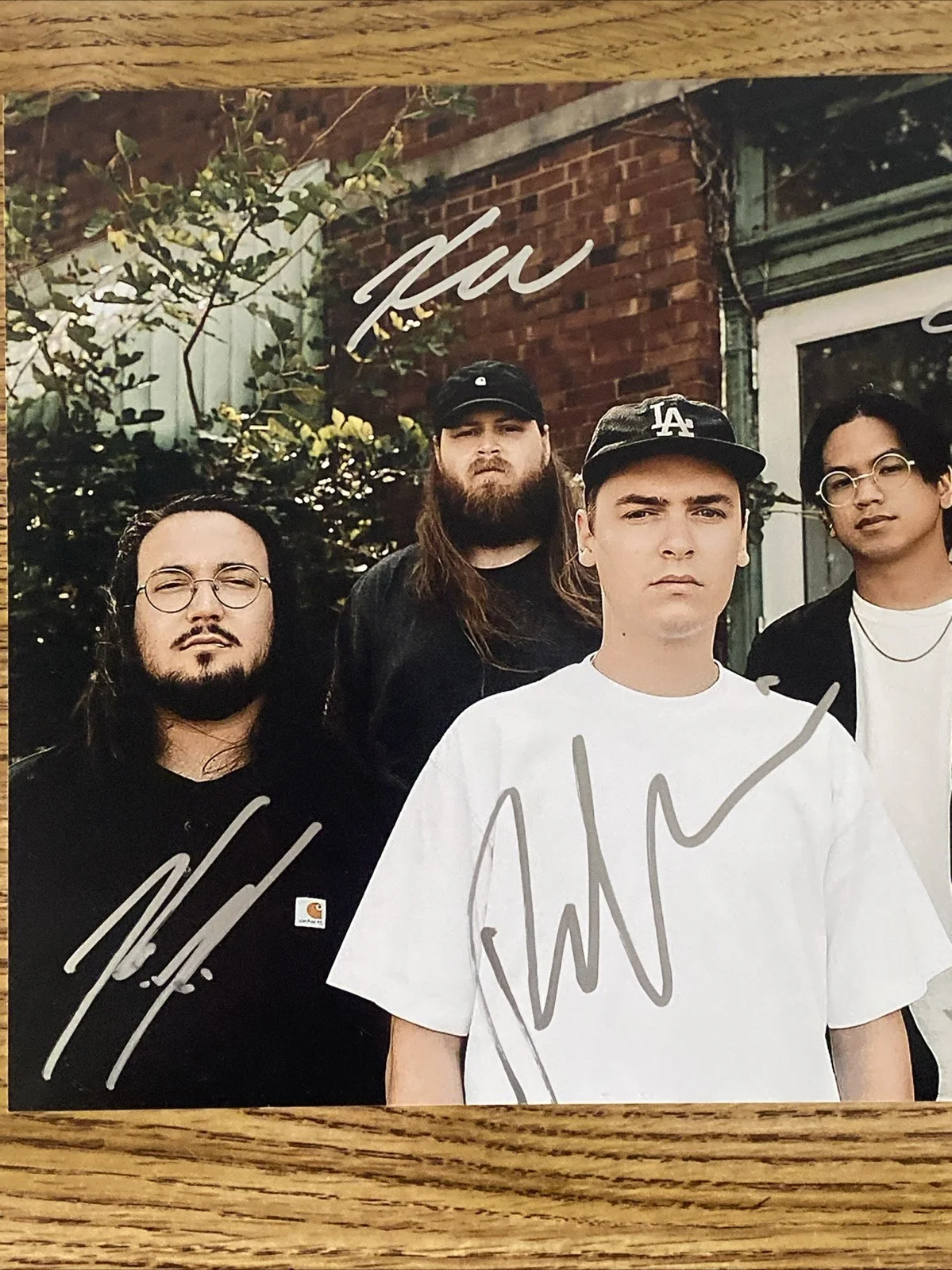 Knocked Loose Autographed 8x10 Photo Full Band Bryan Garris +4, image 2