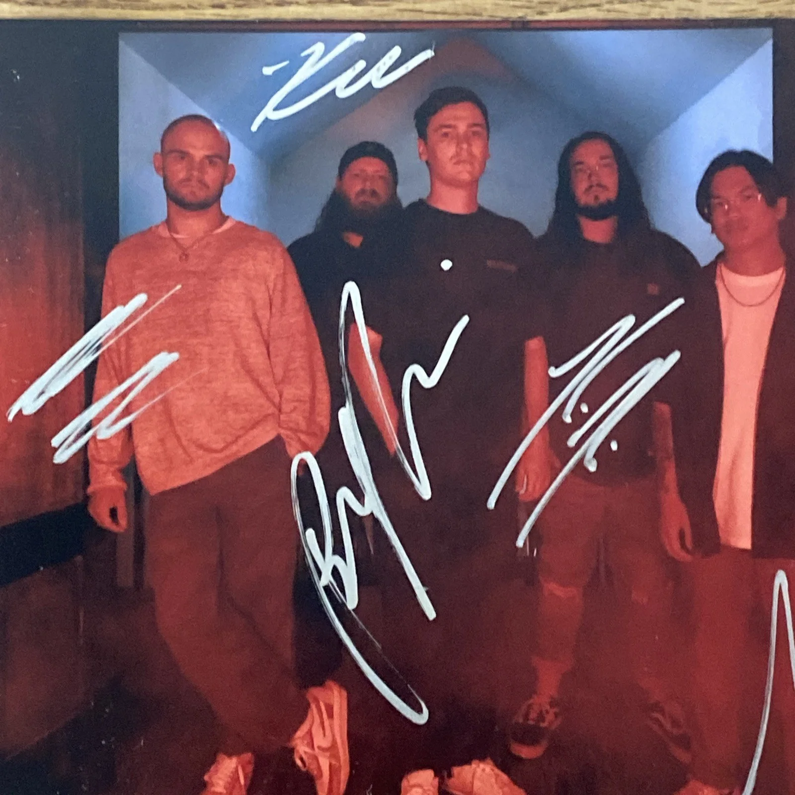 Knocked Loose Autographed 8x10 Photo Full Band Bryan Garris +4, image 2