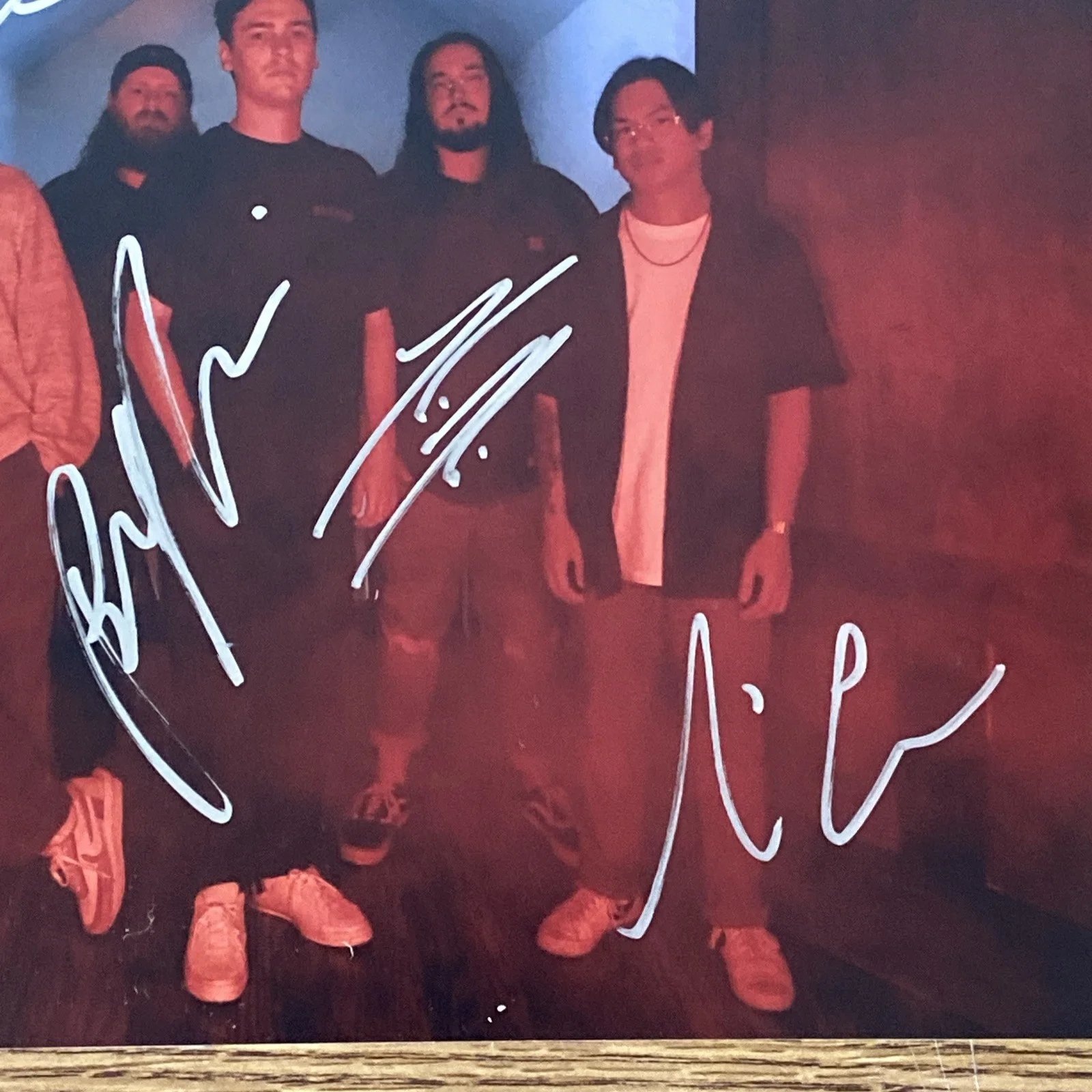 Knocked Loose Autographed 8x10 Photo Full Band Bryan Garris +4, image 3