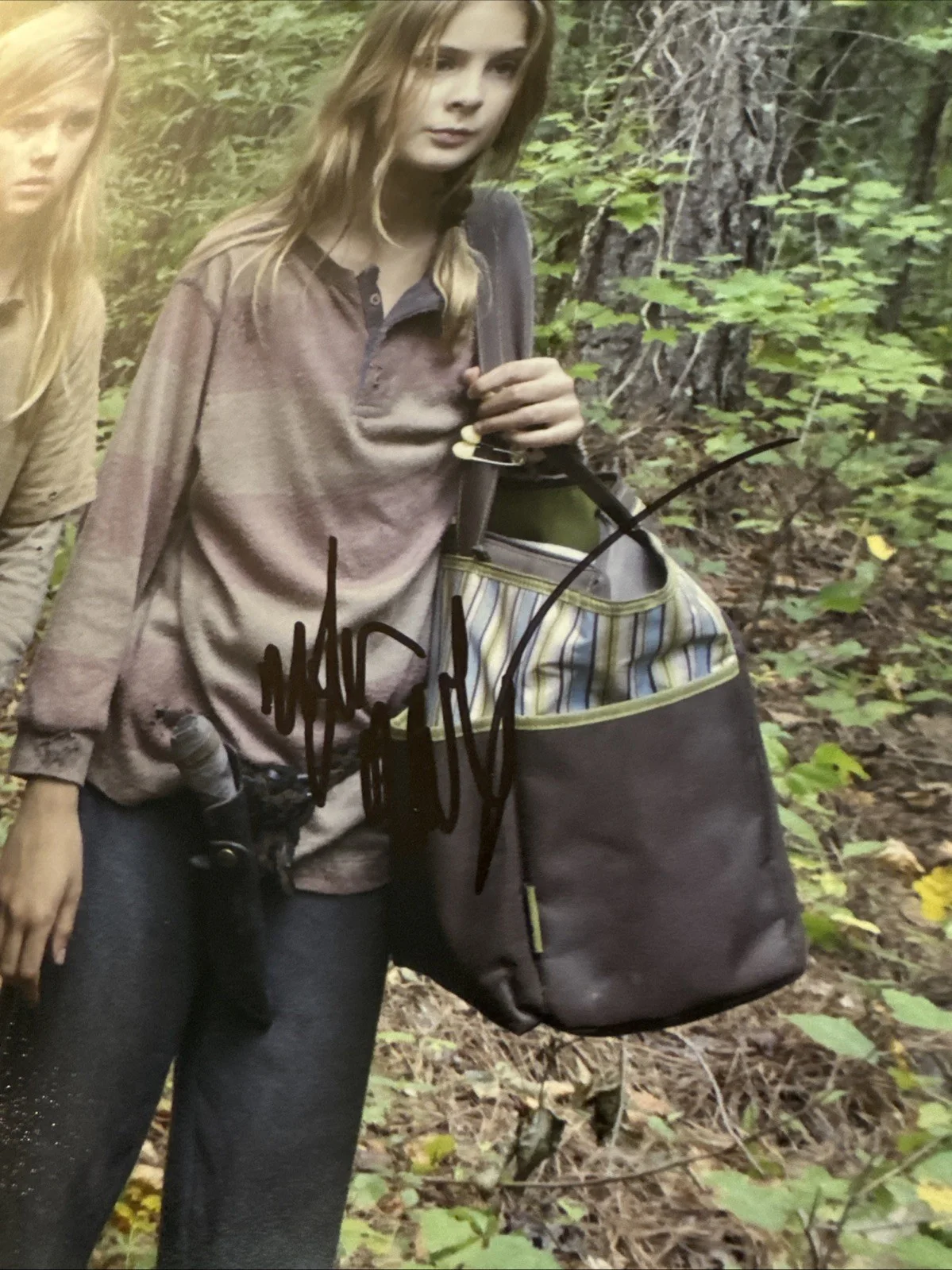Kyla Kennedy — KYLA KENNEDY MIKA SAMUELS WALKING DEAD Signed 8x10 Autographed Photo, изображение 2