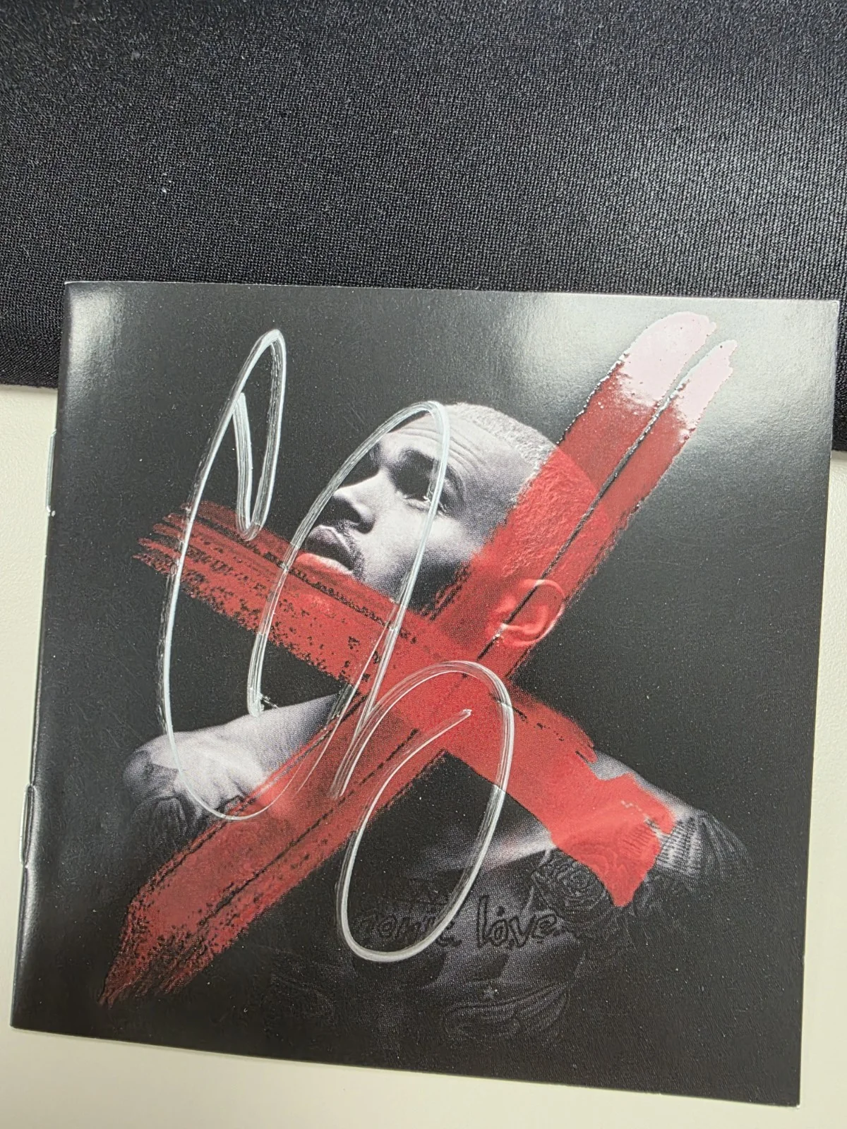 CHRIS BROWN - X - 2014 ALBUM - AUTOGRAPHED/SIGNED CD BOOKLET - NO Music Included, image 2