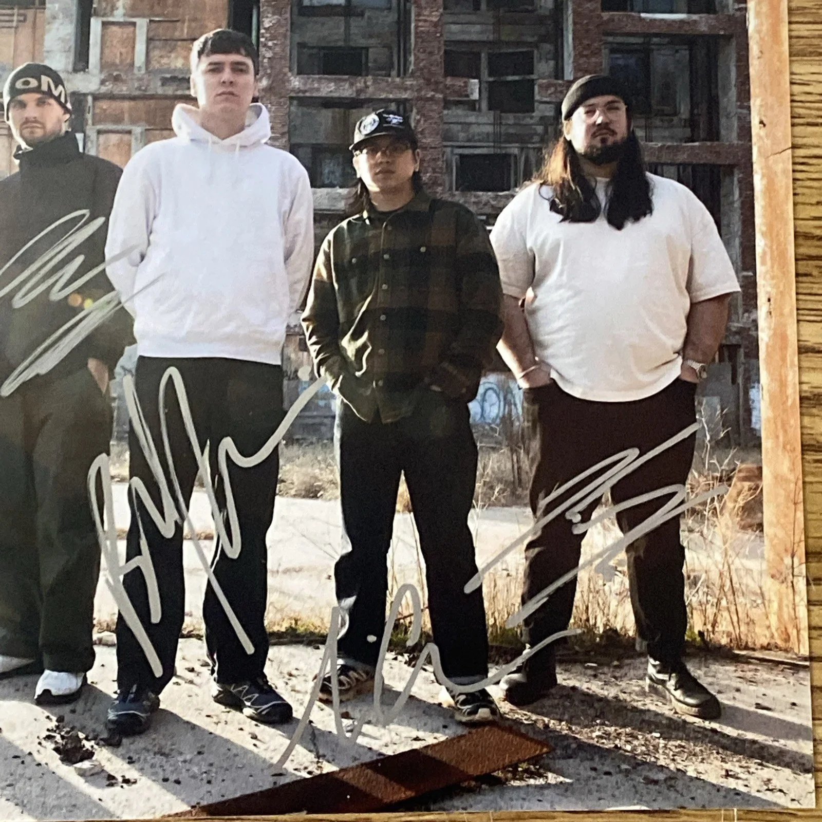 Knocked Loose Autographed 8x10 Photo Full Band Bryan Garris +4, image 3