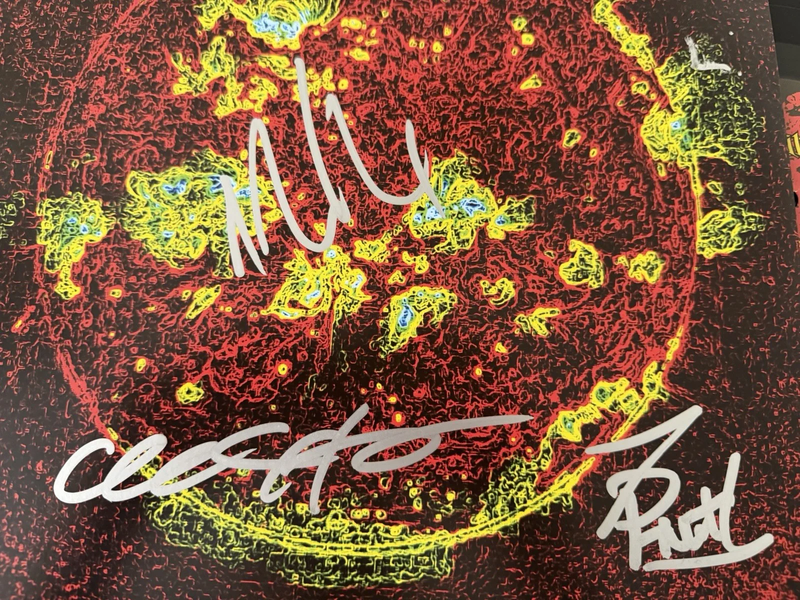 NICK HEXUM, P-NUT & CHAD SEXTON SIGNED 311 ‘FROM CHAOS’ VINYL RECORD LP JSA COA, изображение 3