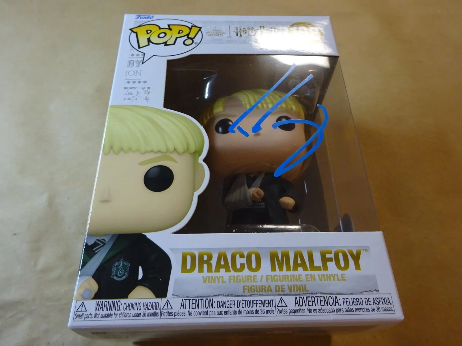 Tom Felton — Signed Tom Felton Autographed Draco Malfoy Harry Potter Funko Pop Beckett COA, изображение 2