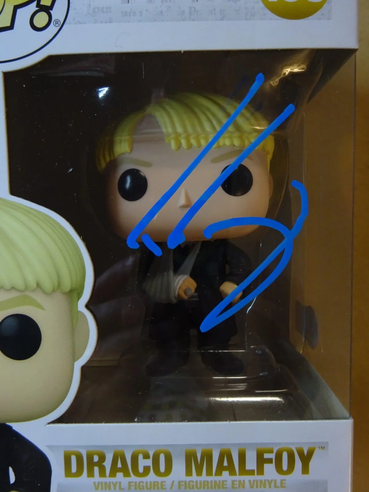 Tom Felton — Signed Tom Felton Autographed Draco Malfoy Harry Potter Funko Pop Beckett COA, изображение 3