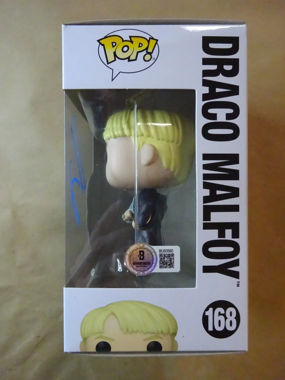 Tom Felton — Signed Tom Felton Autographed Draco Malfoy Harry Potter Funko Pop Beckett COA, изображение 5