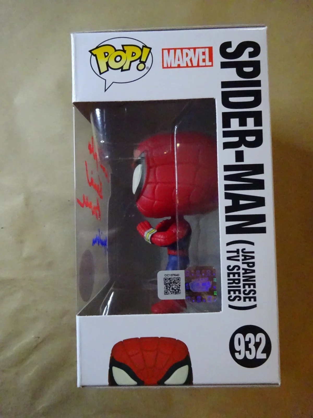 Christopher Daniel Barnes — Signed Christopher Daniel Barnes Autographed Spider-Man Funko Pop OCCM COA, image 5