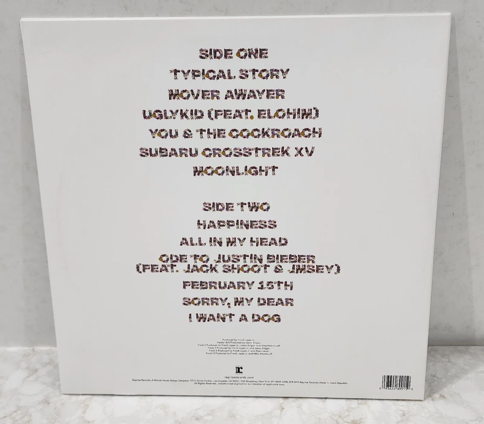 HOBO JOHNSON THE FALL OF VINYL LP record BLUE URBAN OUTFITTERS LP VERY GOOD, изображение 2