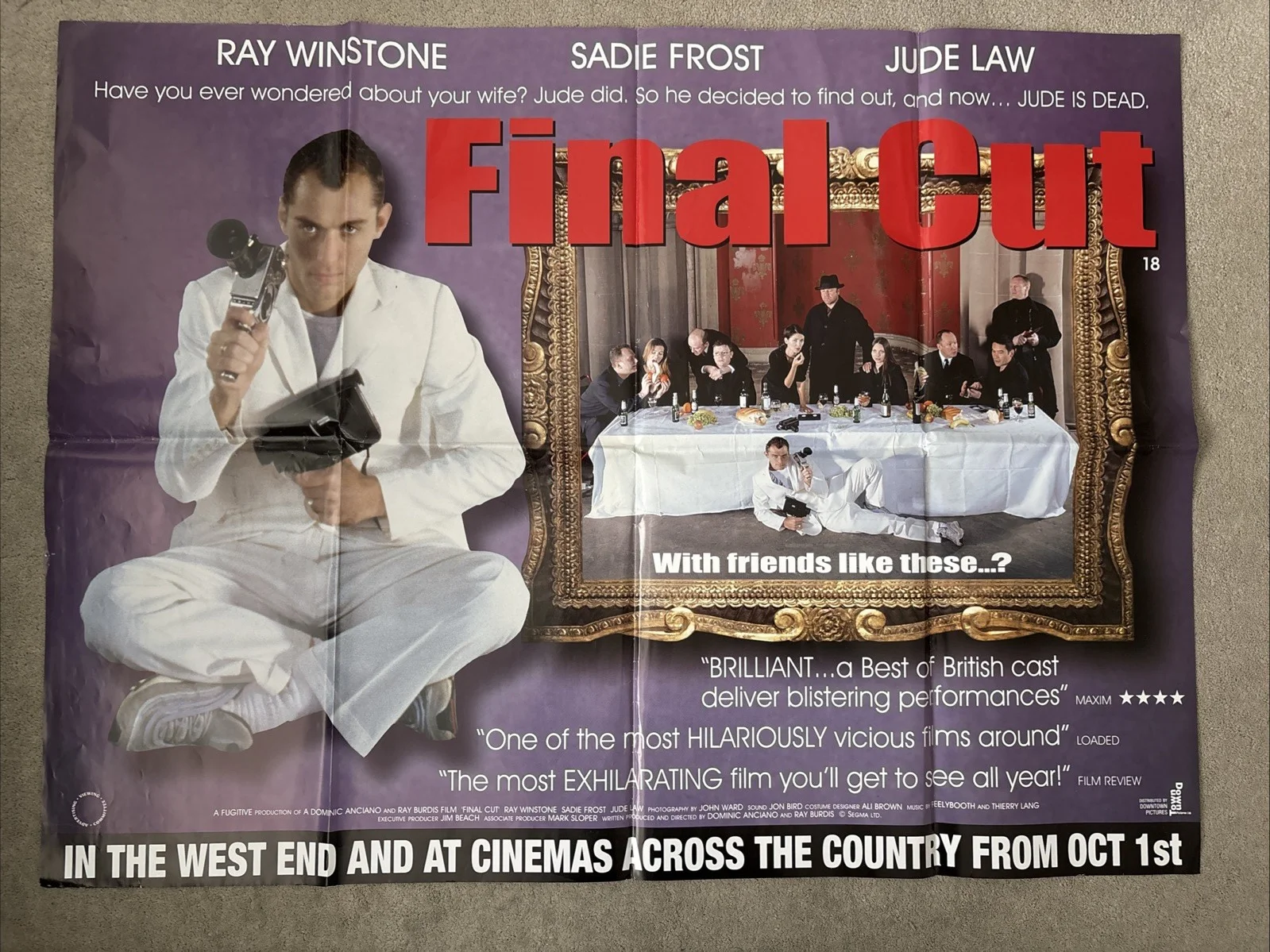 Original UK Quad Poster Bundle x 10 (Comedy Films) - Job Lot - Bundle 2, image 4