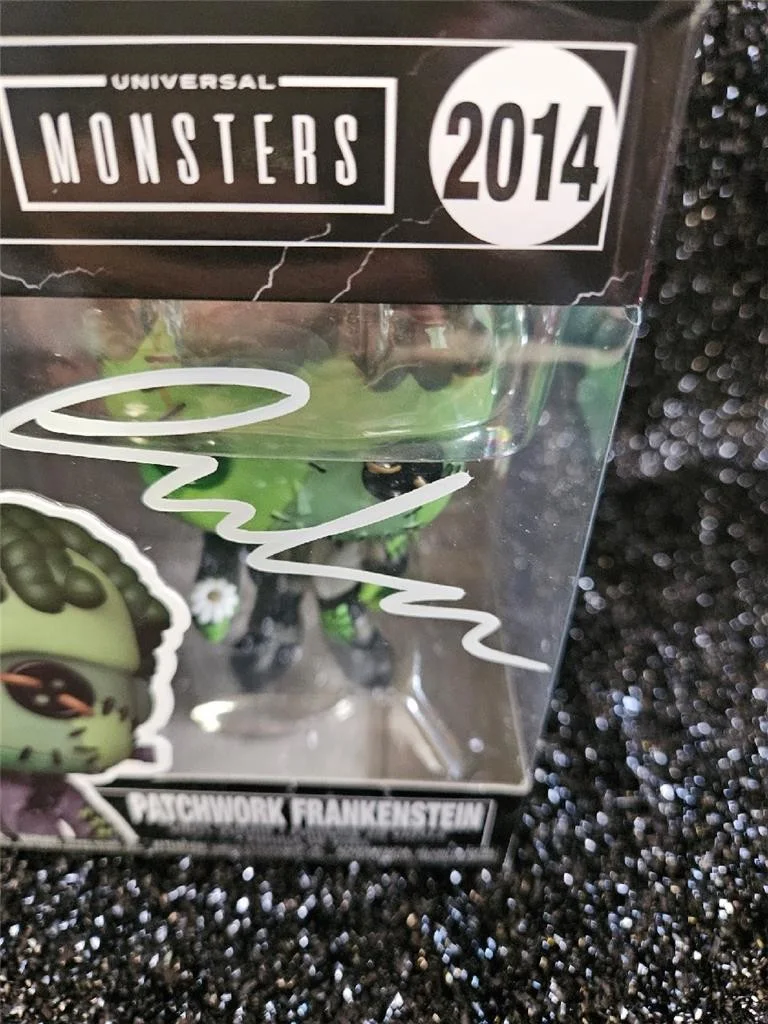 OSCAR ISAAC — OSCAR ISAAC SIGNED AUTOGRAPHED FUNKO POP! 2014 PATCHWORK FRANKENSTEIN MONSTE COA, image 2