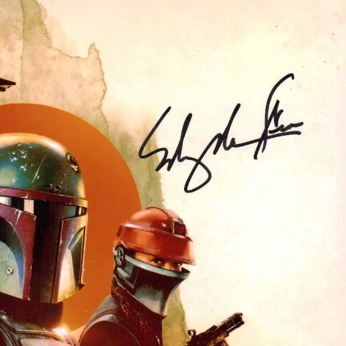 Ming-Na Wen, Temuera Morrison — Star Wars: The Book of Boba Fett 11x17 Photo Signed Morrison, Wen JSA Cert Auto, изображение 2
