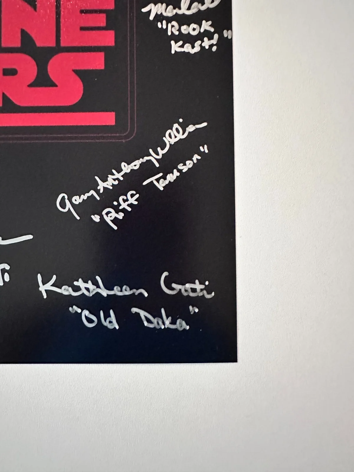 Nika Futterman — THE CLONE WARS Multi-Signed 8x10 Star Wars Autograph Project (Futterman +6) [b], image 4