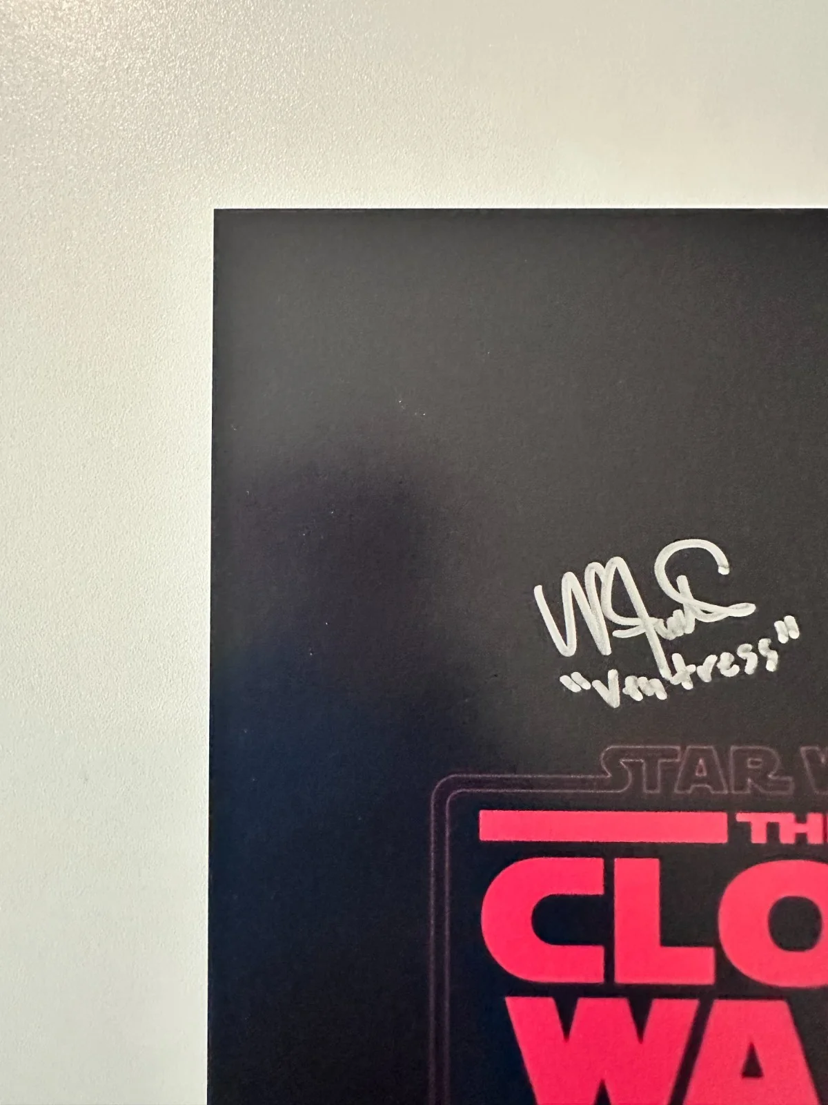 Nika Futterman — THE CLONE WARS Multi-Signed 8x10 Star Wars Autograph Project (Futterman, Taber+), image 2
