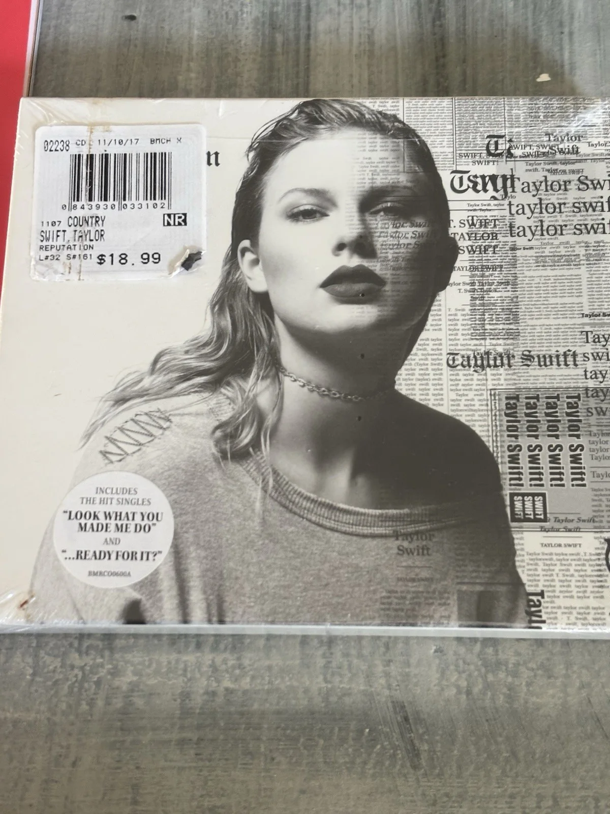 Taylor Swift Reputation Sealed CD + Time Magazine Person of the Year Issue Lot, изображение 3