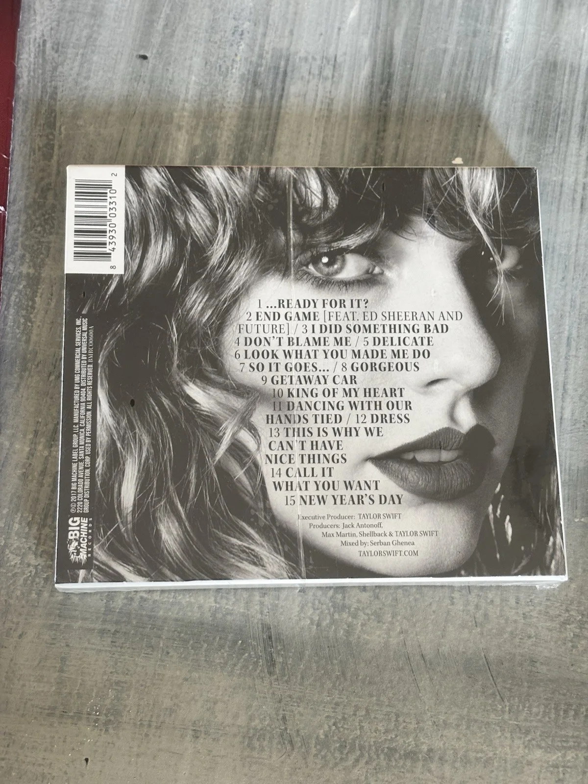 Taylor Swift Reputation Sealed CD + Time Magazine Person of the Year Issue Lot, изображение 5