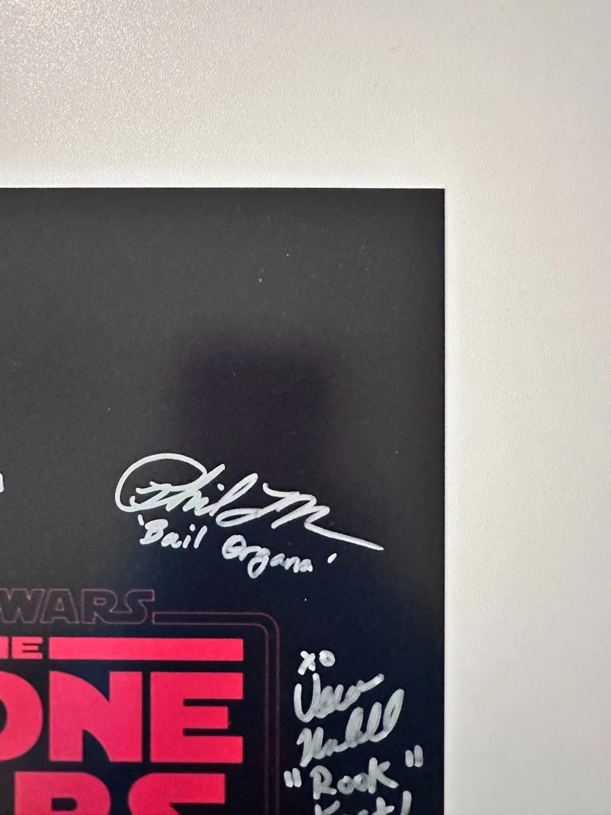 Nika Futterman — THE CLONE WARS Multi-Signed 8x10 Star Wars Autograph Project (Futterman +6) [a], image 3