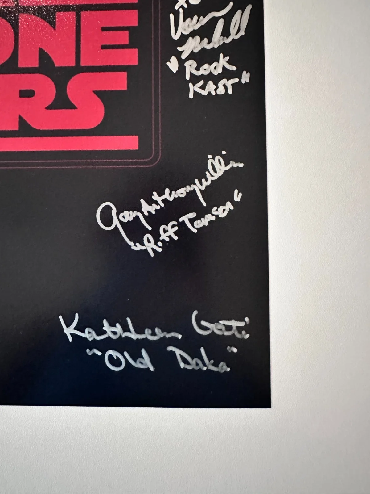 Dee Bradley Baker — THE CLONE WARS Multi-Signed 8x10 Star Wars Autograph Project (Baker, Taber+) [b], image 4