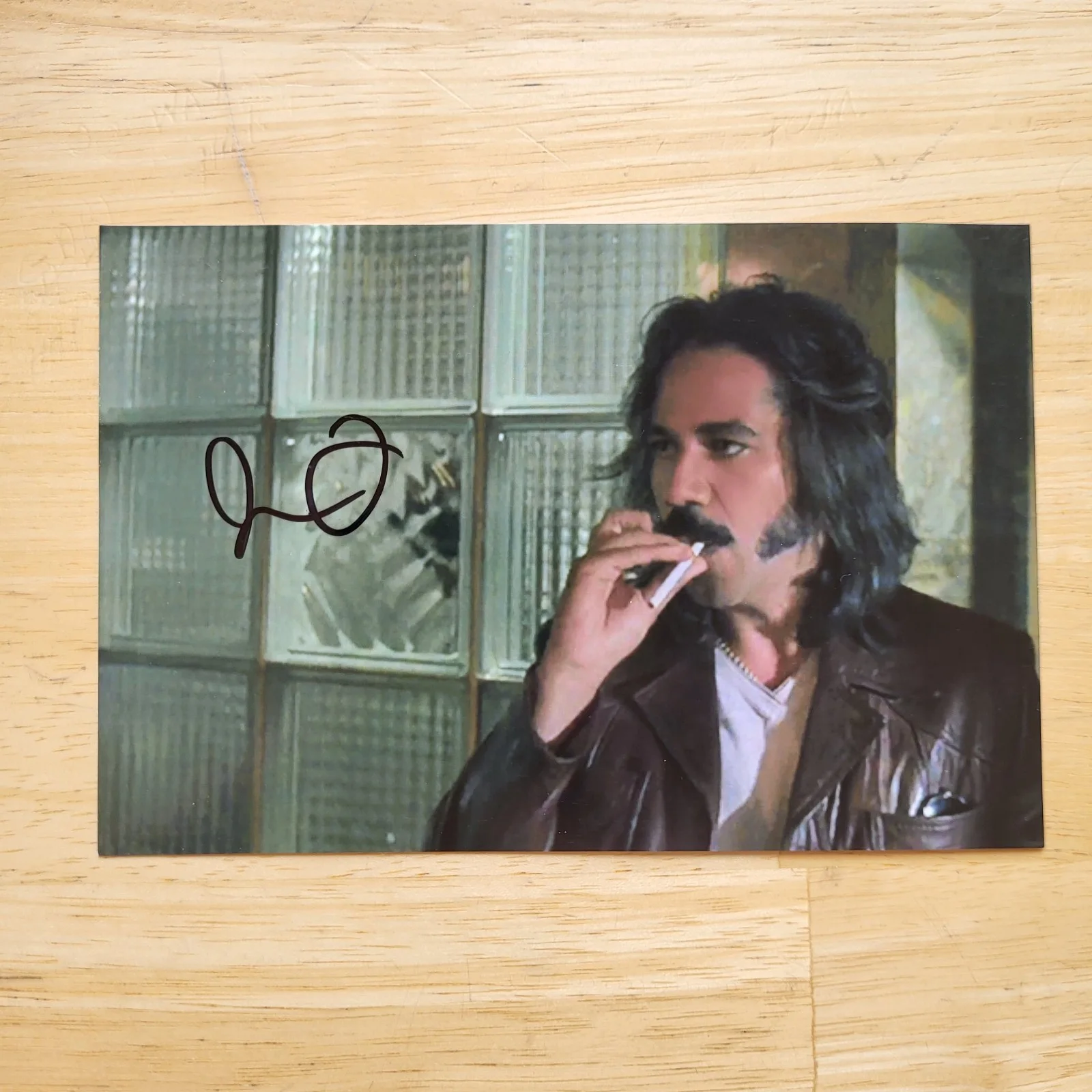 John Ortiz — John Ortiz American Gangster Hand Signed 4x6 Autograph