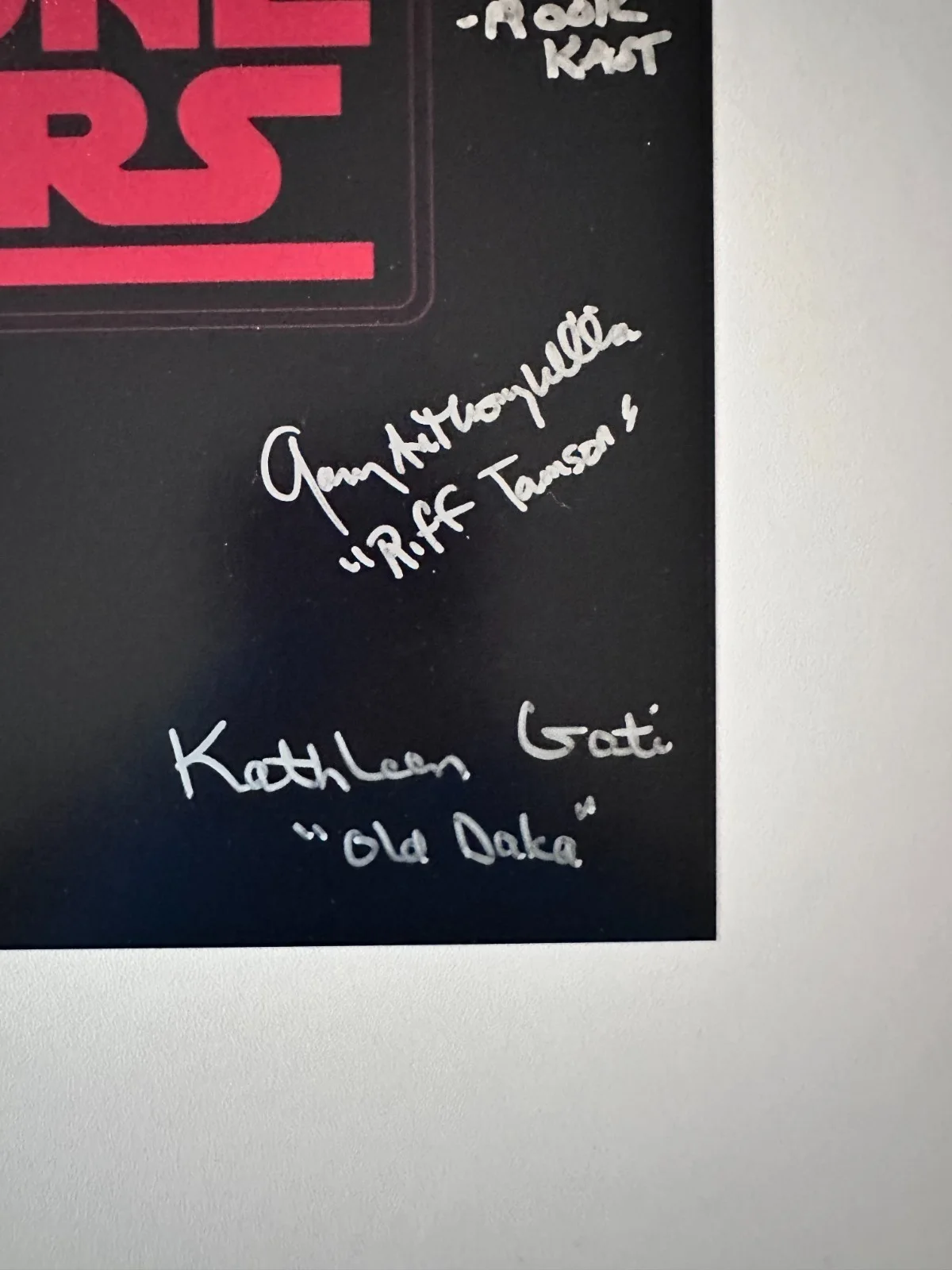 Dee Bradley Baker — THE CLONE WARS Multi-Signed 8x10 Star Wars Autograph Project (Baker, Taber+) [a], image 4