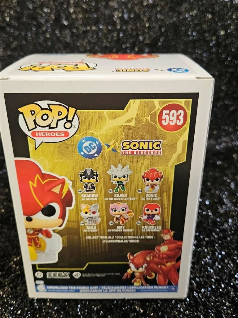 GRANT GUSTON — GRANT GUSTON SIGNED AUTOGRAPHED FUNKO POP! 593 SONIC AS THE FLASH W/ COA, изображение 4