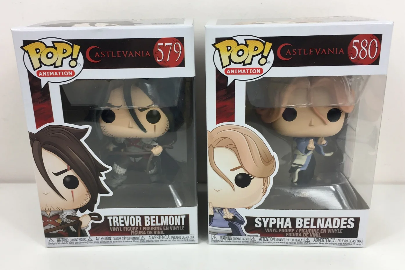 Funko Castlevania Trevor Belmont Sypha Adrian Tepes Blue Figure 579 580 581 583, изображение 2