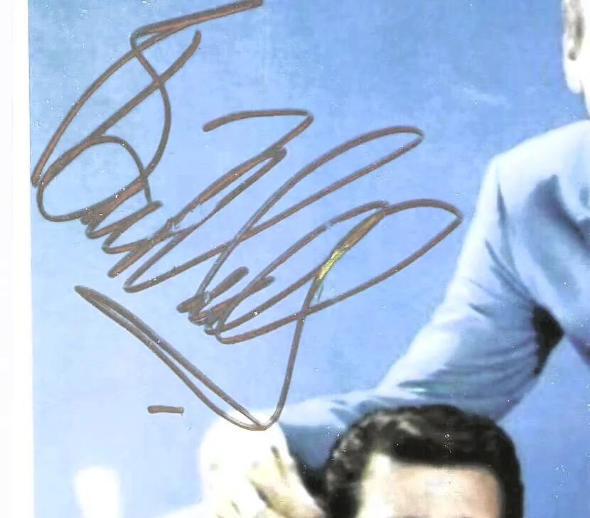 BILL MEDLEY of The Righteous Brothers signed shown with Bobby Hatfield 8x10 COA, изображение 2