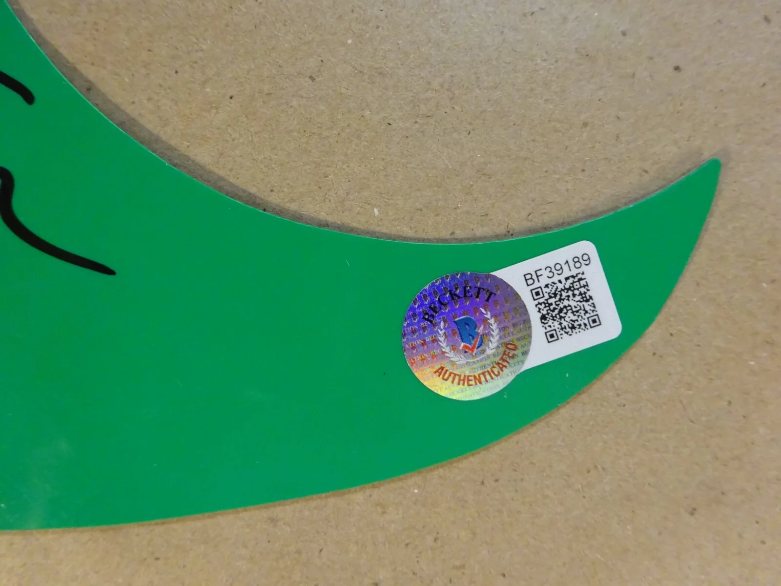 Signed JJ JOKULL JULIUSSON - KALEO - Acoustic Guitar Pick Guard BECKETT BAS COA, image 5