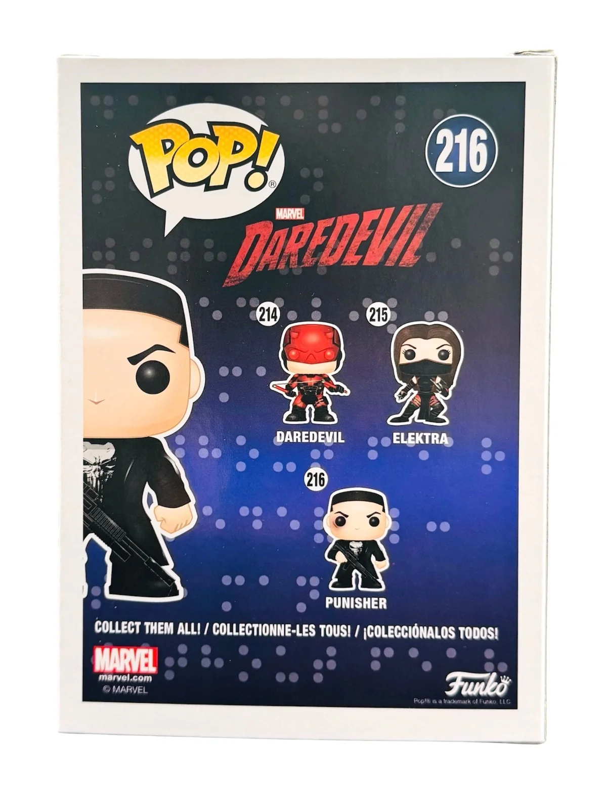 Jon Bernthal — Jon Bernthal & Gerry Conway Signed Punisher Funko #216 Marvel Autograph JSA COA, image 3