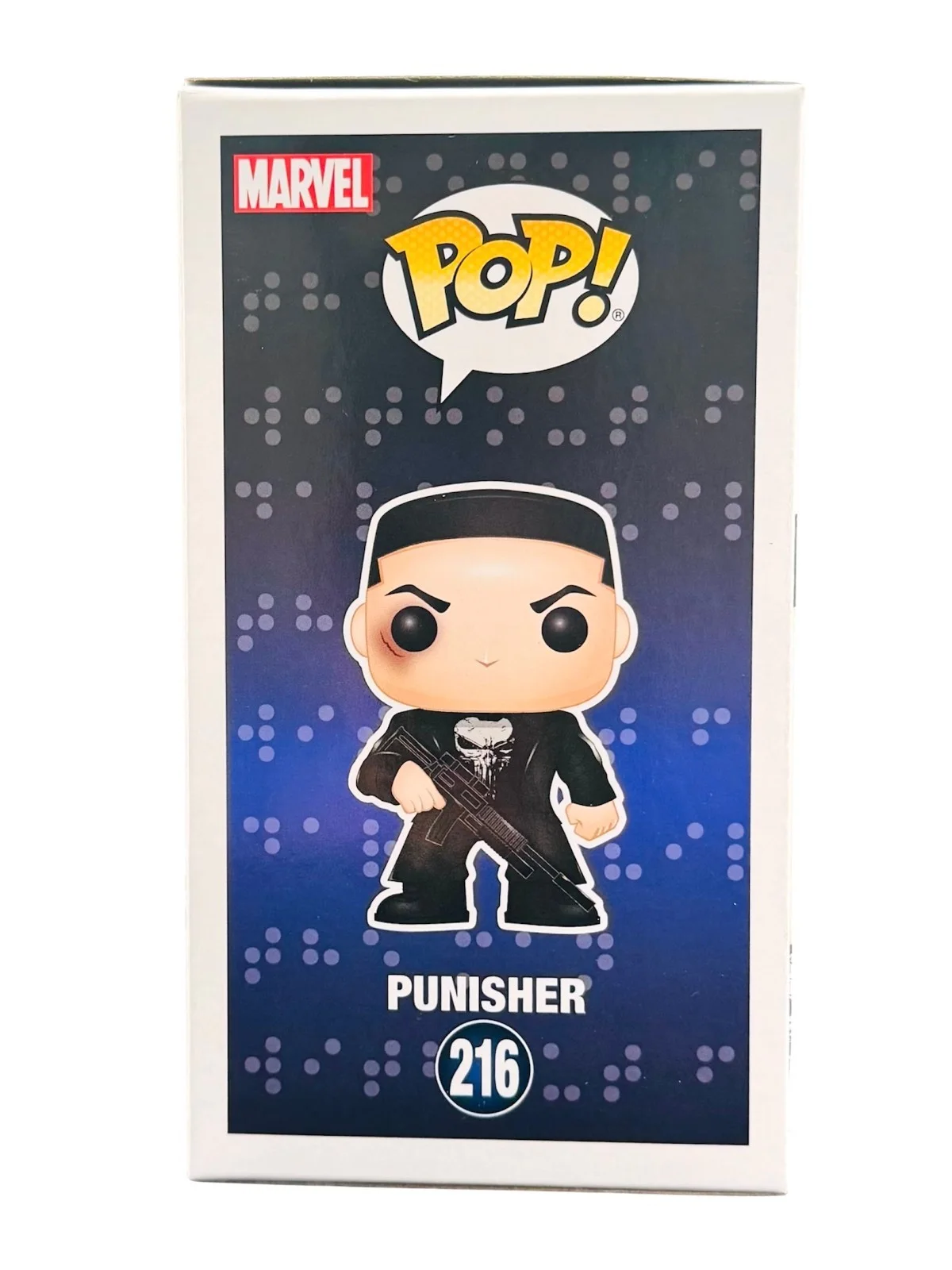Jon Bernthal — Jon Bernthal & Gerry Conway Signed Punisher Funko #216 Marvel Autograph JSA COA, image 4