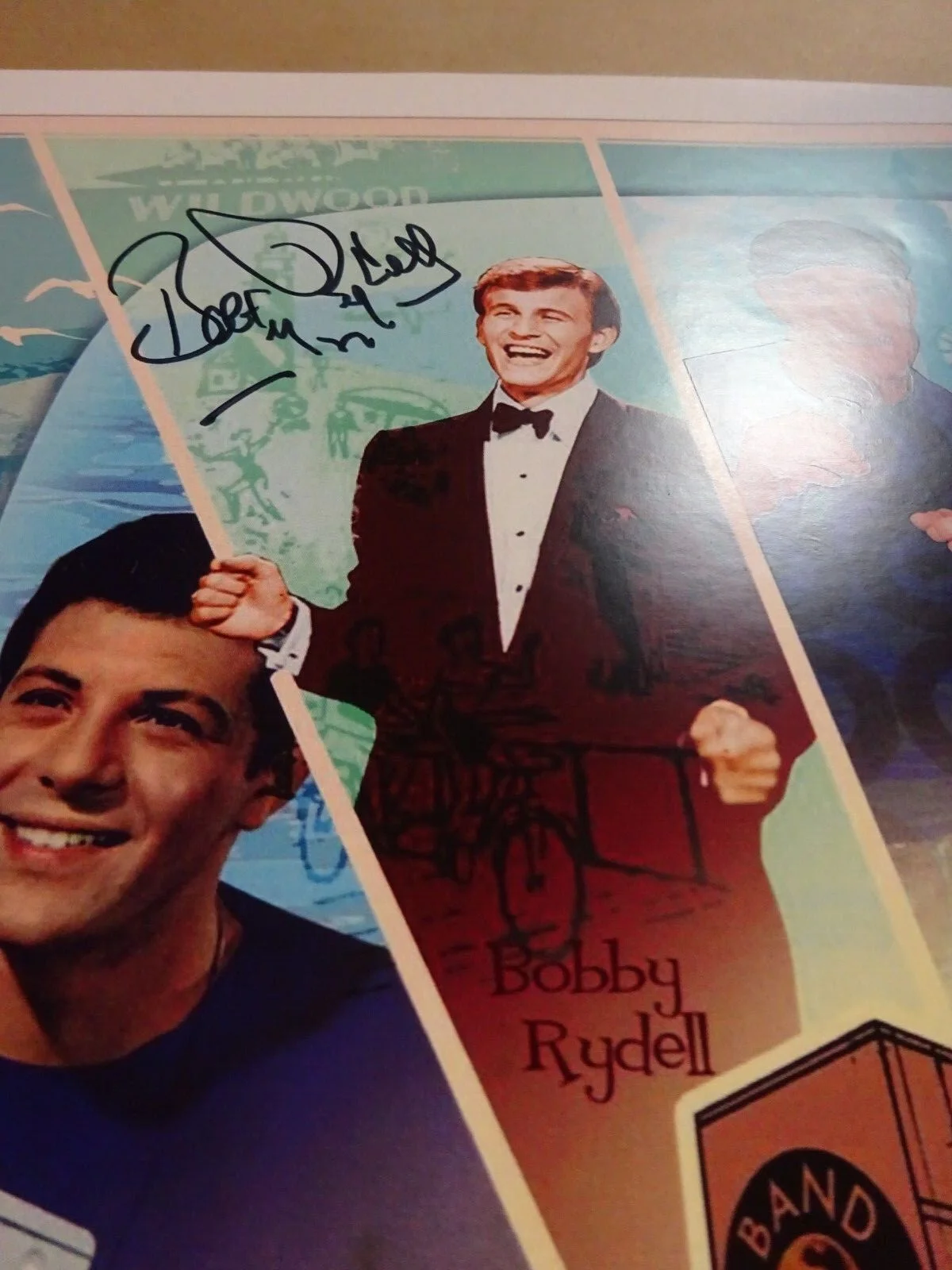 Signed BOBBY RYDELL Autographed CLASSIC BAND STAND 11"x17" Photo BECKETT BAS COA, image 4