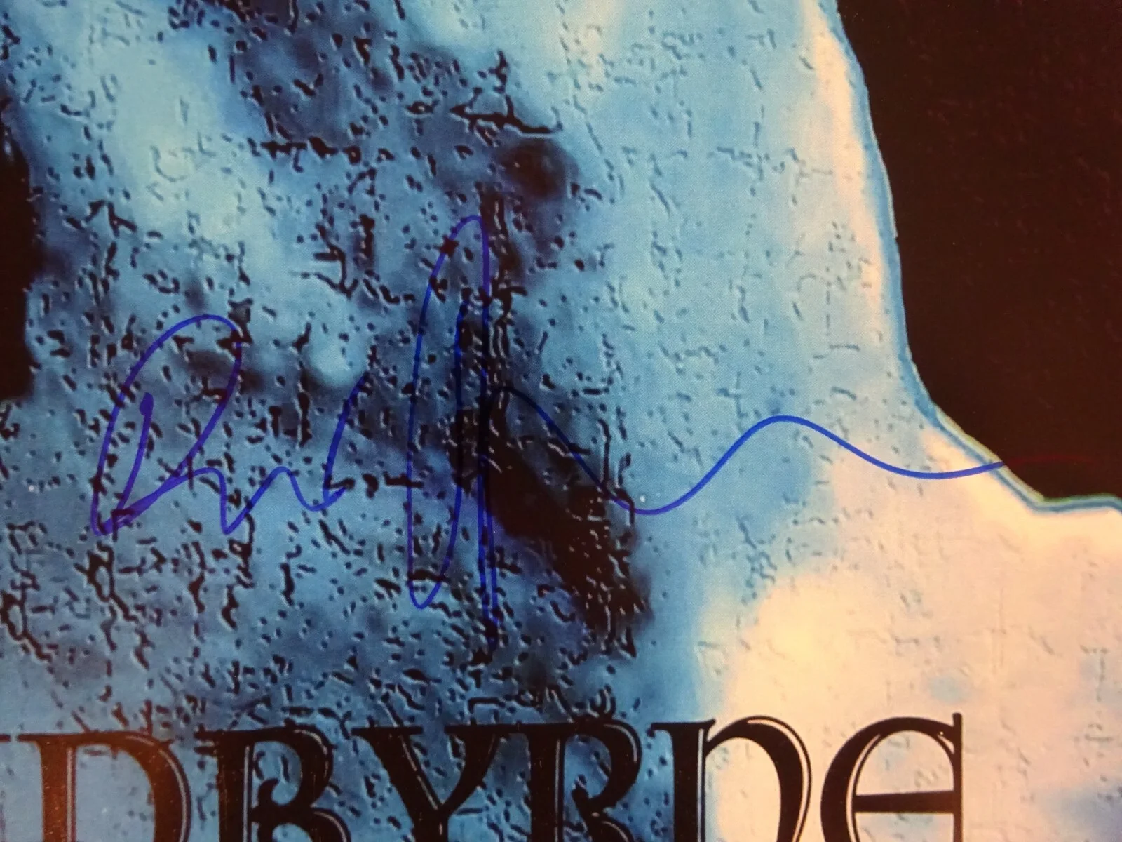 Signed DAVID BYRNE Autographed THE MERMEN 11"x17" Photo Beckett BAS COA, изображение 3
