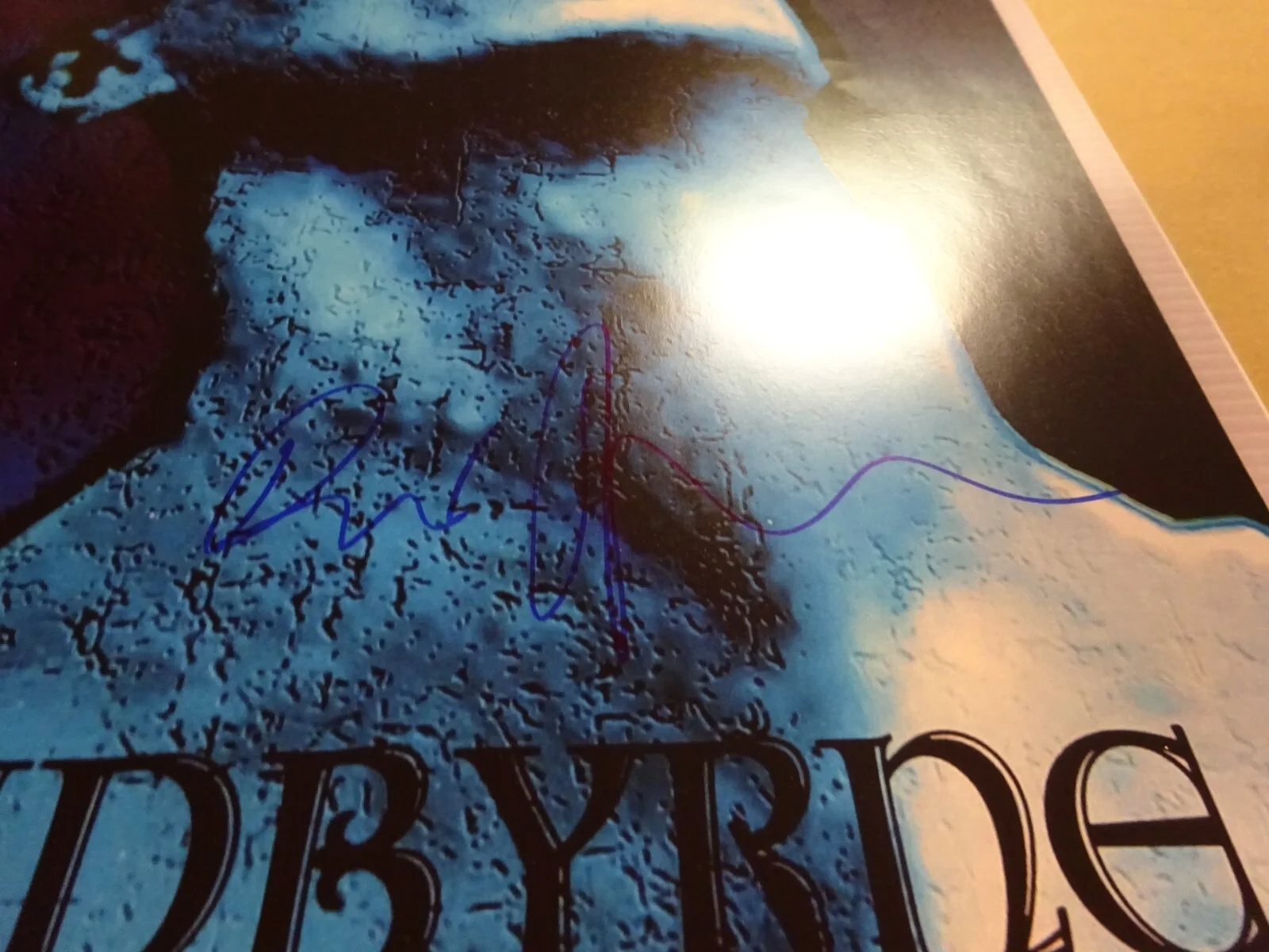 Signed DAVID BYRNE Autographed THE MERMEN 11"x17" Photo Beckett BAS COA, изображение 4