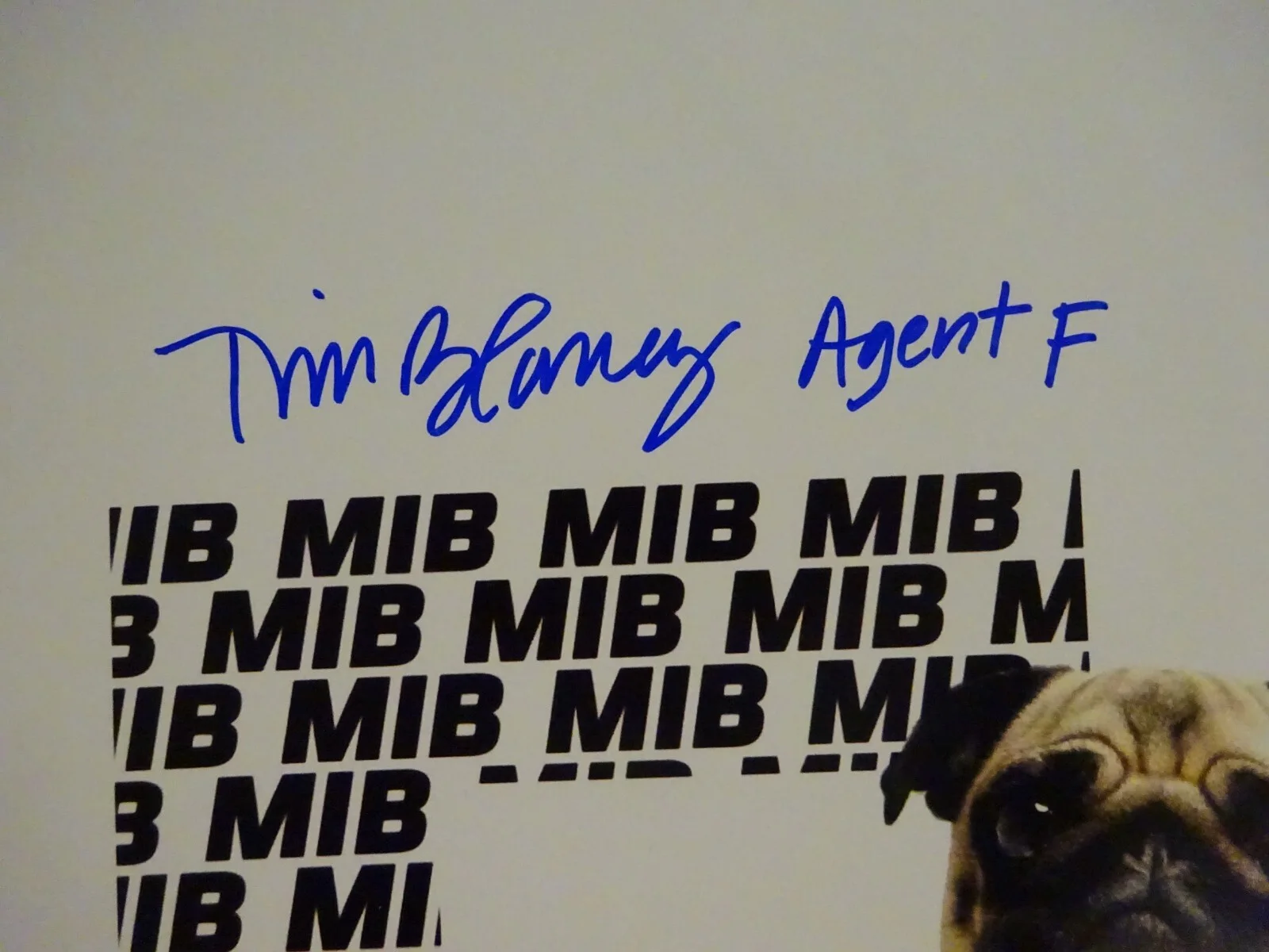 Tim Blaney — Signed TIM BLANEY Autographed MEN IN BLACK 11"x17" Photo Beckett BAS COA, изображение 3