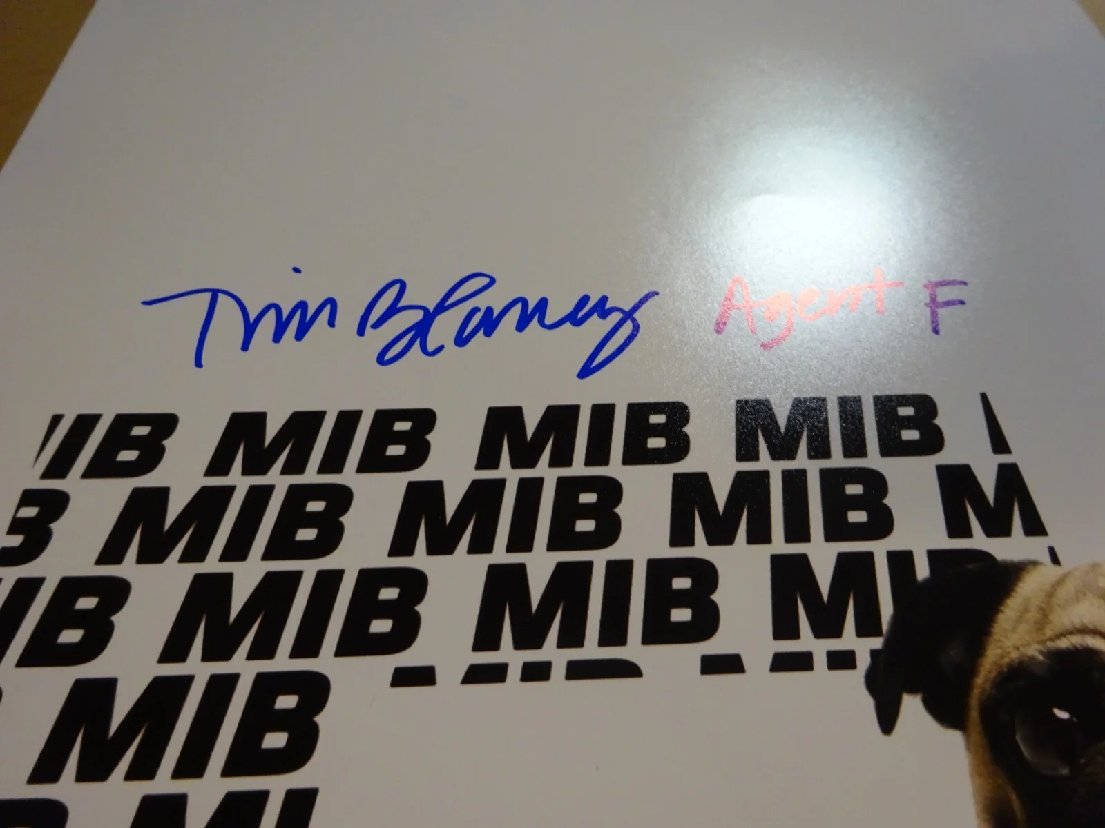 Tim Blaney — Signed TIM BLANEY Autographed MEN IN BLACK 11"x17" Photo Beckett BAS COA, изображение 4