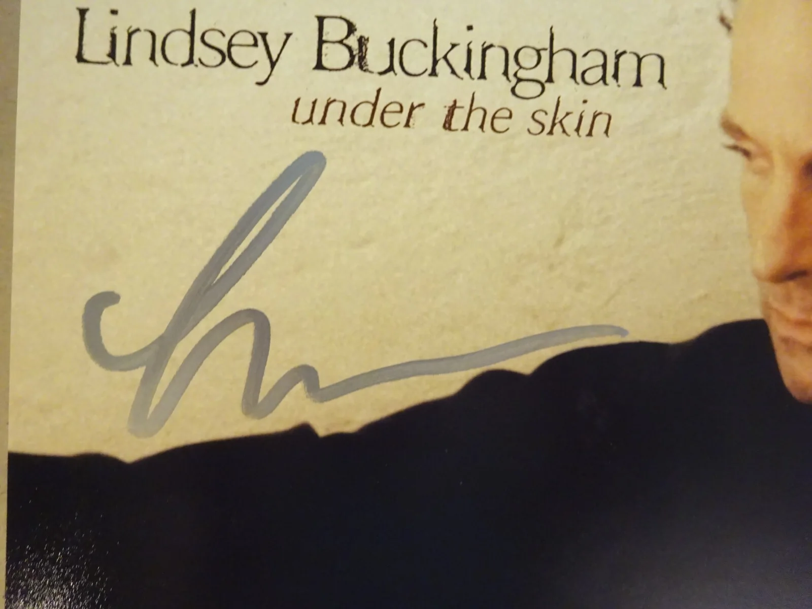 Autographed LINDSEY BUCKINGHAM Signed Under The Skin 12"x12" Photo Flat BAS COA, изображение 3