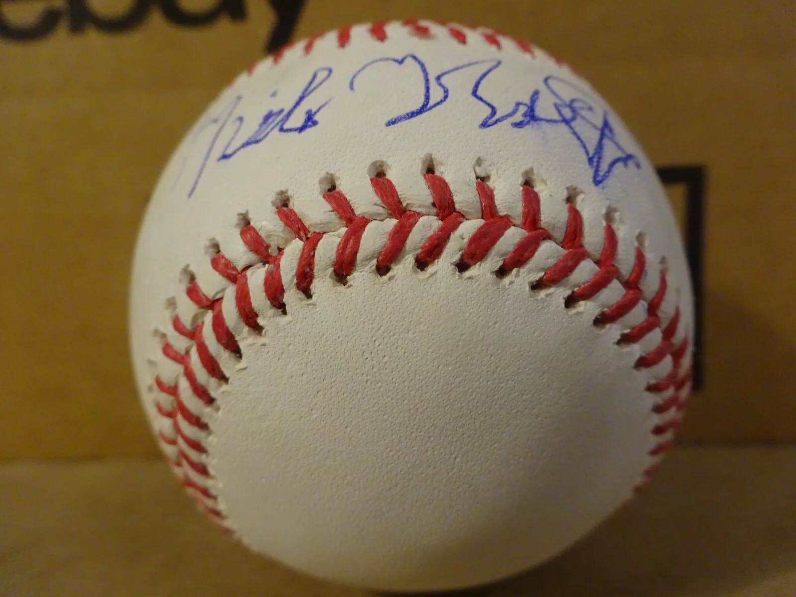 Nick Nolte — Autographed NICK NOLTE Signed Baseball BECKETT BAS COA, image 2