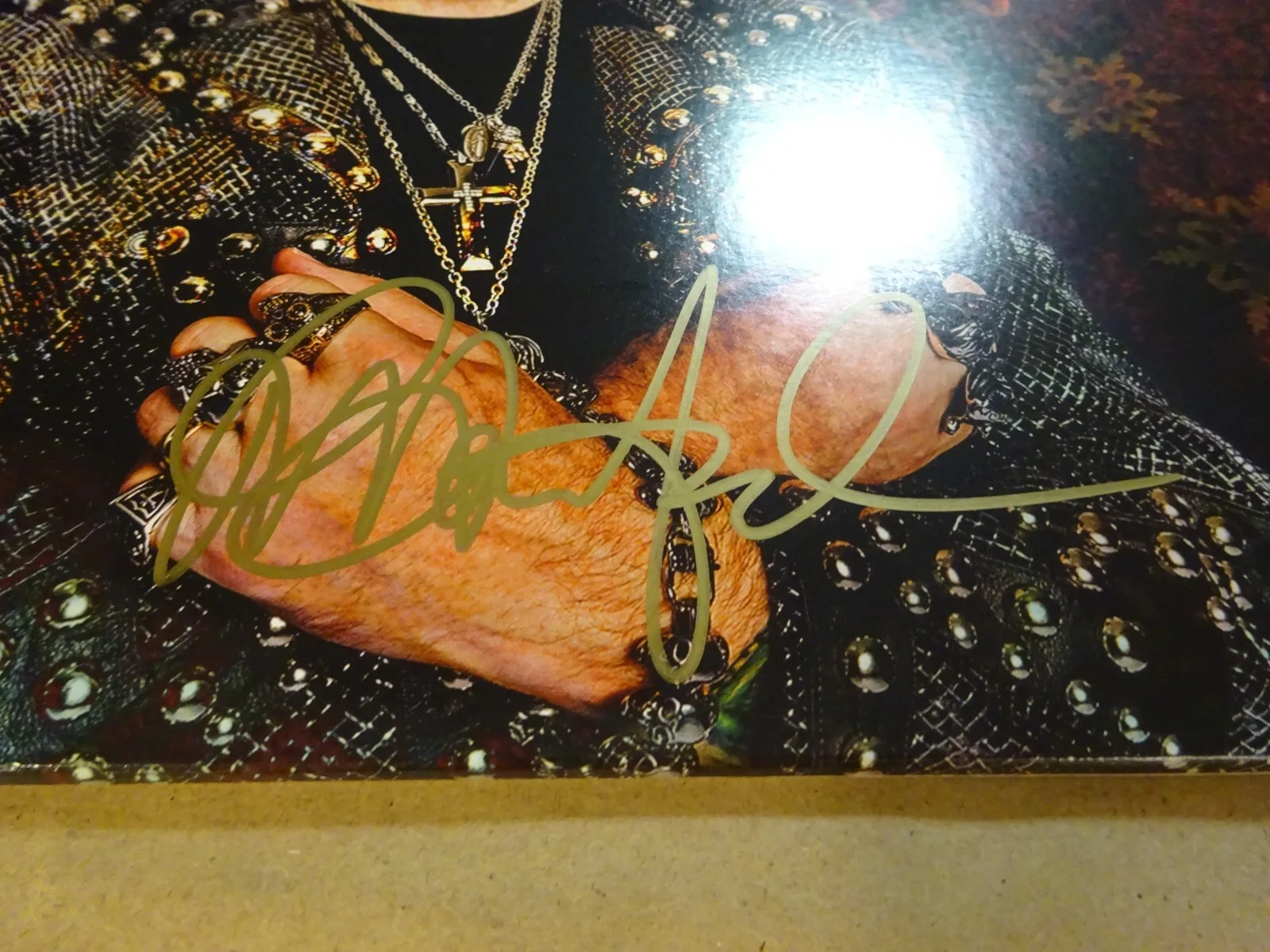 Autographed ROB HALFORD Signed CELESTIAL Vinyl Album BECKETT BAS COA, image 5