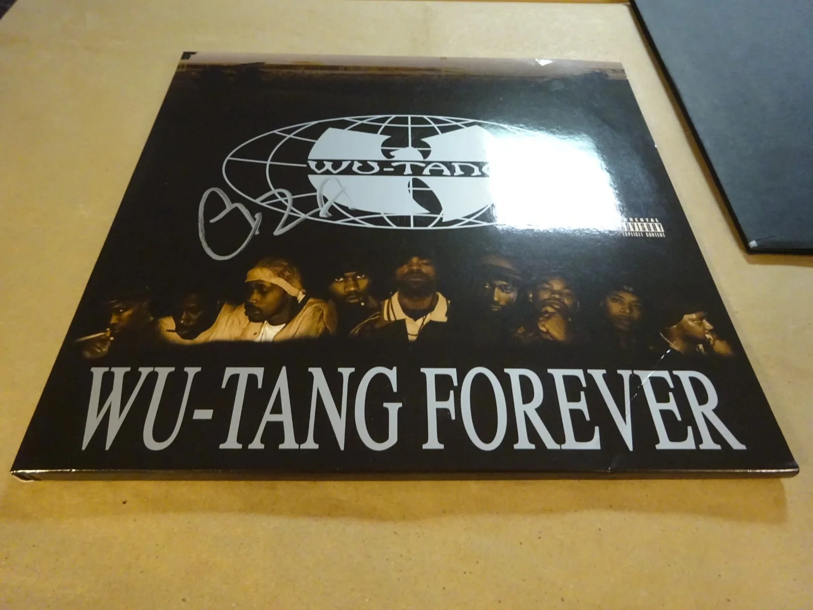 Autographed GZA Signed Wu-Tang Forever Wu-Tang Clan Vinyl Album Beckett BAS COA, изображение 4