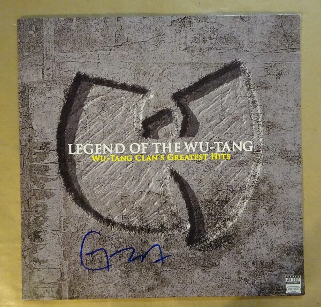Autographed GZA Signed WU-TANG CLAN GREATEST HITS Vinyl Album BECKETT BAS COA, image 2