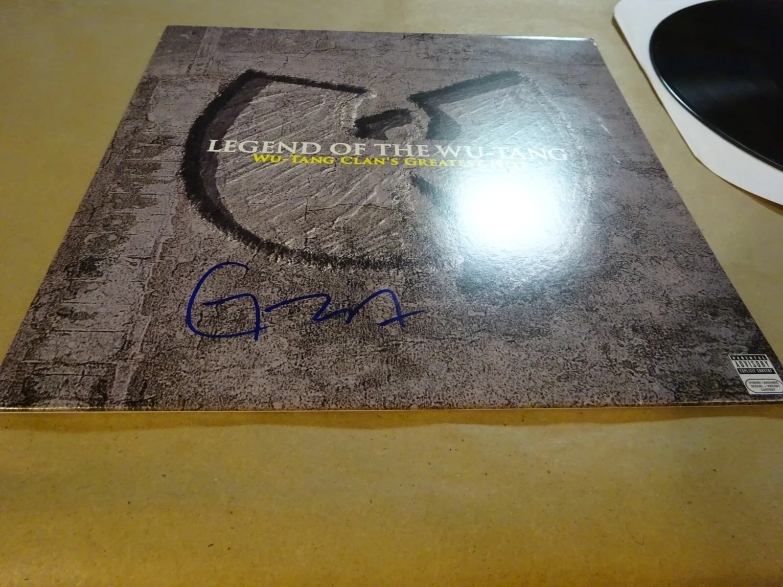 Autographed GZA Signed WU-TANG CLAN GREATEST HITS Vinyl Album BECKETT BAS COA, image 4