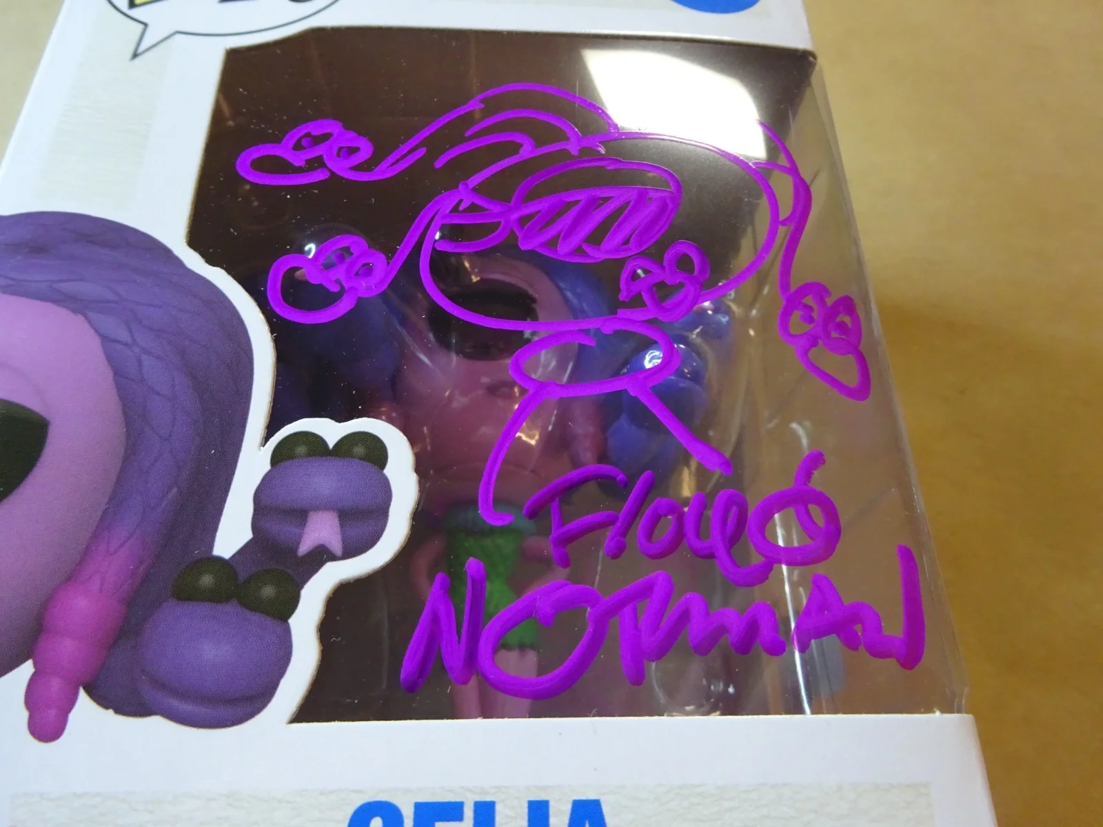 Floyd Norman — Signed & Sketched Floyd Norman Disney Celia Monsters Inc Funko Pop OCCM COA, изображение 4