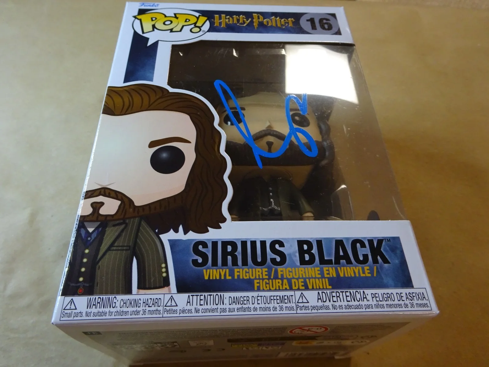 Gary Oldman — Signed Gary Oldman Autographed Sirius Black Harry Potter Funko Pop Beckett COA, изображение 2