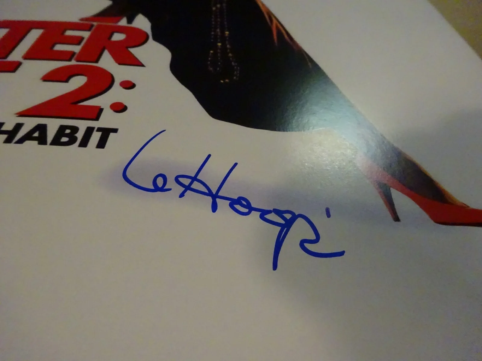 Whoopi Goldberg — Signed WHOOPI GOLDBERG Autographed SISTER ACT 2 11"x17" Photo Beckett BAS COA, изображение 4