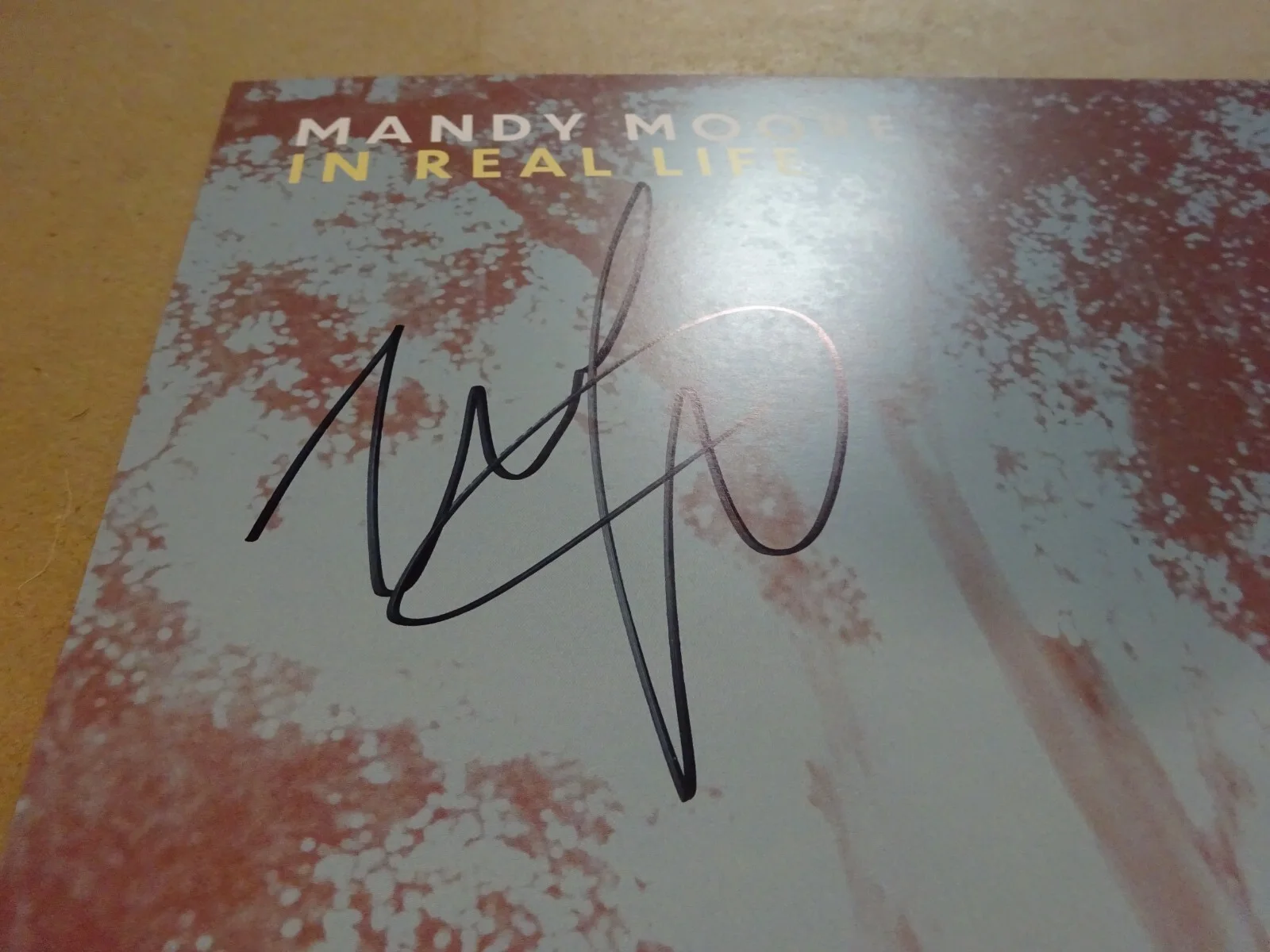 Autographed MANDY MOORE Signed IN REAL LIFE 11"x11" Photo Flat BECKETT BAS COA, изображение 4
