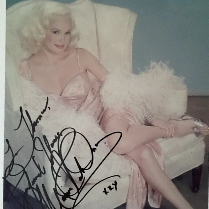 Mamie Van Doren — Mamie Van Doren SIGNED Photo 50s Blonde Bombshell B Movie Actress Sex Kitten, изображение 5
