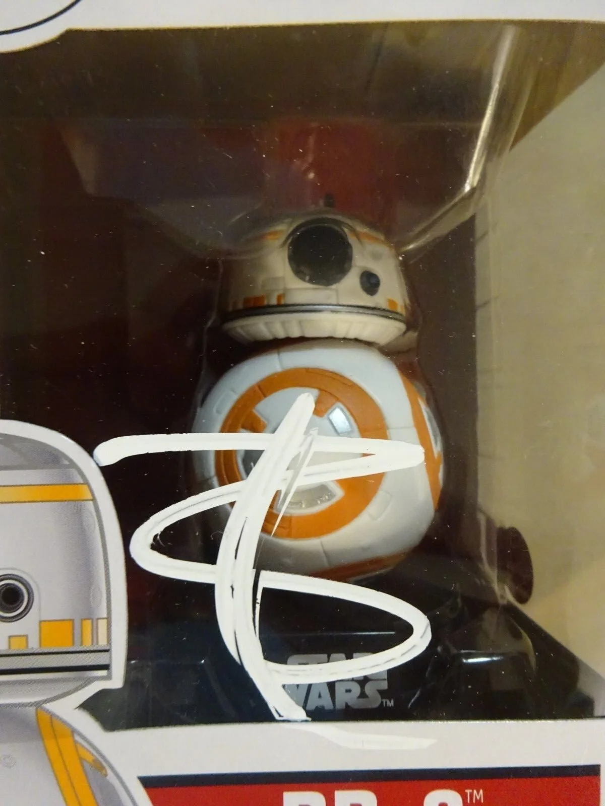 Ben Schwartz — Autographed BEN SCHWARTZ Signed STAR WARS BB-8 #61 FUNKO POP BECKETT BAS COA, изображение 3