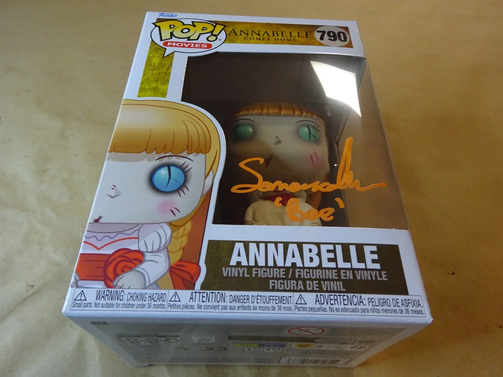 Samara Lee — Signed Samara Lee Autographed Annabelle "Bee" Pop OCCM COA, image 2