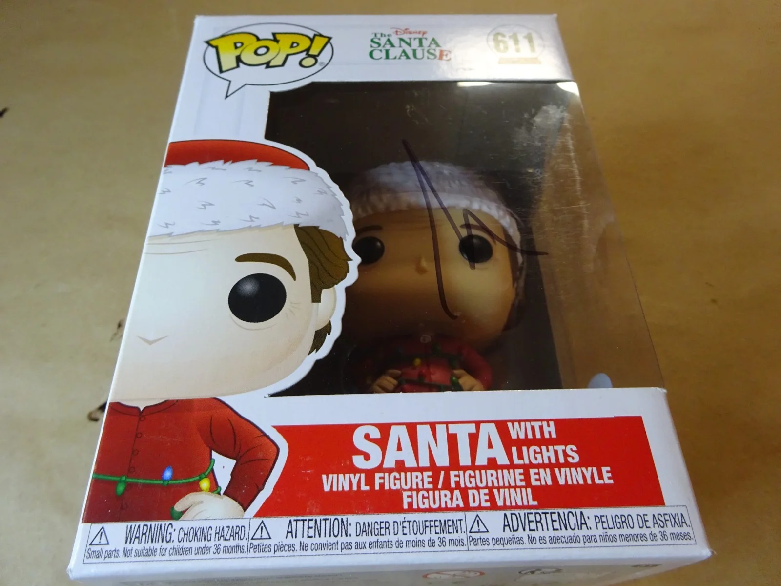 Tim Allen — Signed Tim Allen Autographed The Santa Clause Funko Pop PSA COA, изображение 2